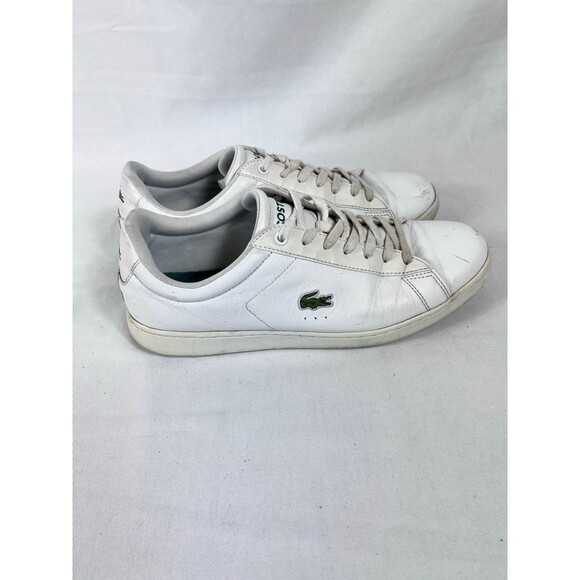 Lacoste Carnaby Evo LCR White Leather Sneakers Men’s 10.5 main image 5